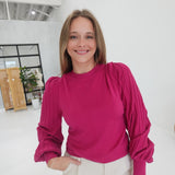 Say Less Sweater - Magenta