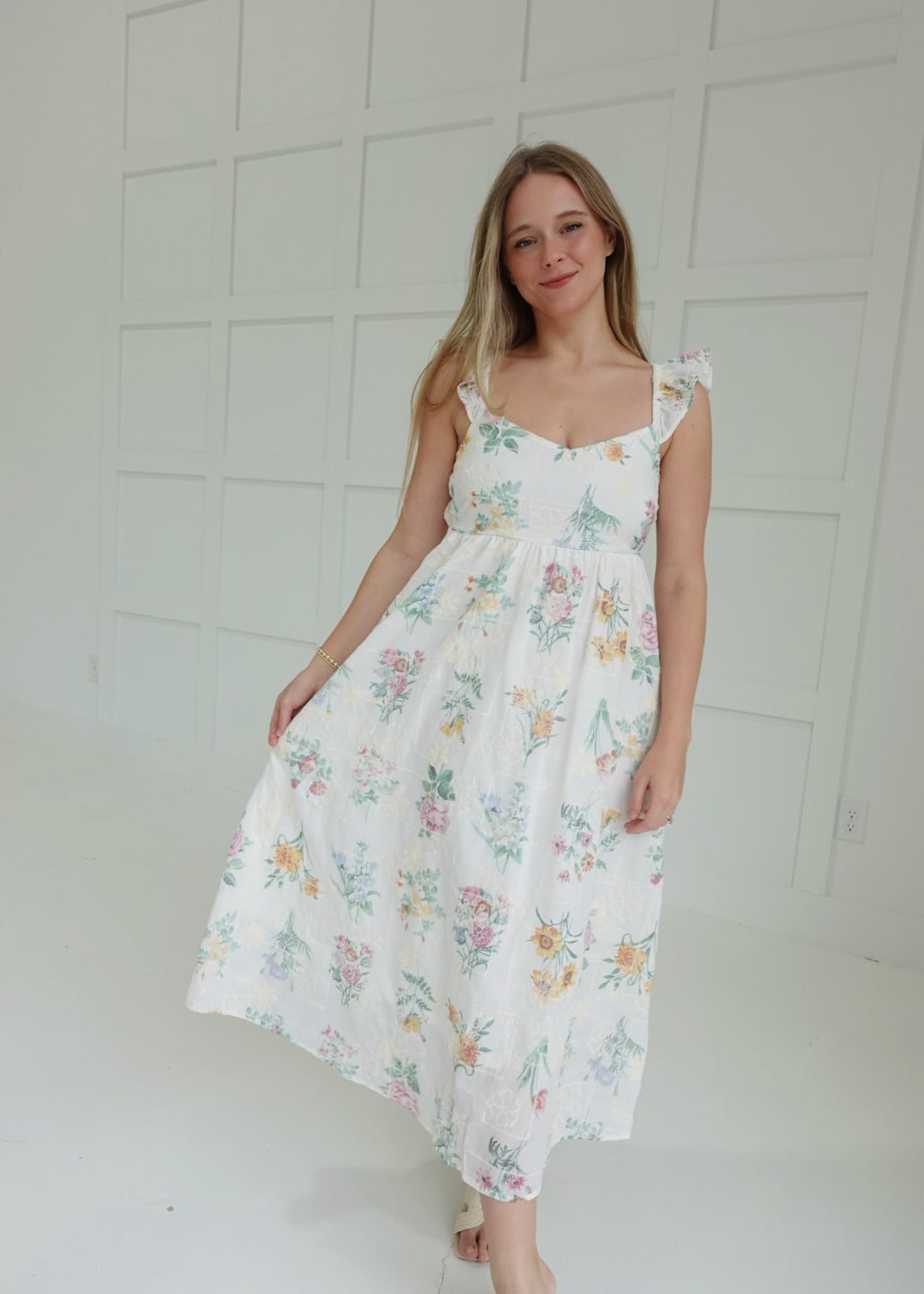 Back In Bloom Midi Dress