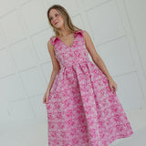 Rosette Midi Dress