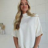 Danner Sweater Top - Ivory