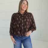 In With The New Top - Brown