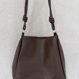 Chic Shoulder Tote - Chocolate