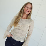Calling Home Lace Top