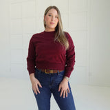 Cruiser Sweater - Burgundy