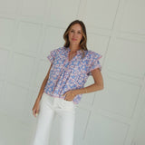 Dixieland Top - Blue