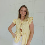 Rosa Top - Lemon