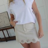 Clarity A-Line Mini Skirt