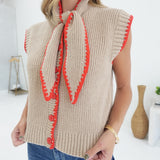 Oh So Proper Sweater - Mocha Red