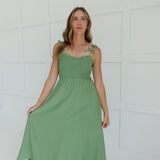 Cutting Ties Midi Dress