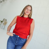 Best Is Now Sweater - Red