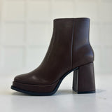 The Daphne Bootie - Brown