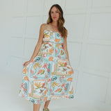 The Reef Midi Dress - Sage