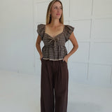 Bethanne Gingham Top