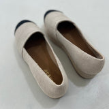 Tallia Platform Shoe - Beige Linen