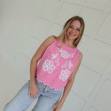 Charlene Embroidered Top