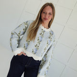 Falling For Juliet Sweater - Blue