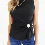 Subtle Details Top - Black