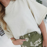Fatal Reaction Sweater - Ivory