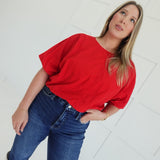 The In-Betweens Top - Red