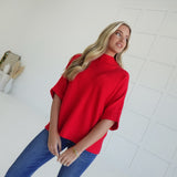 Danner Sweater Top - Red