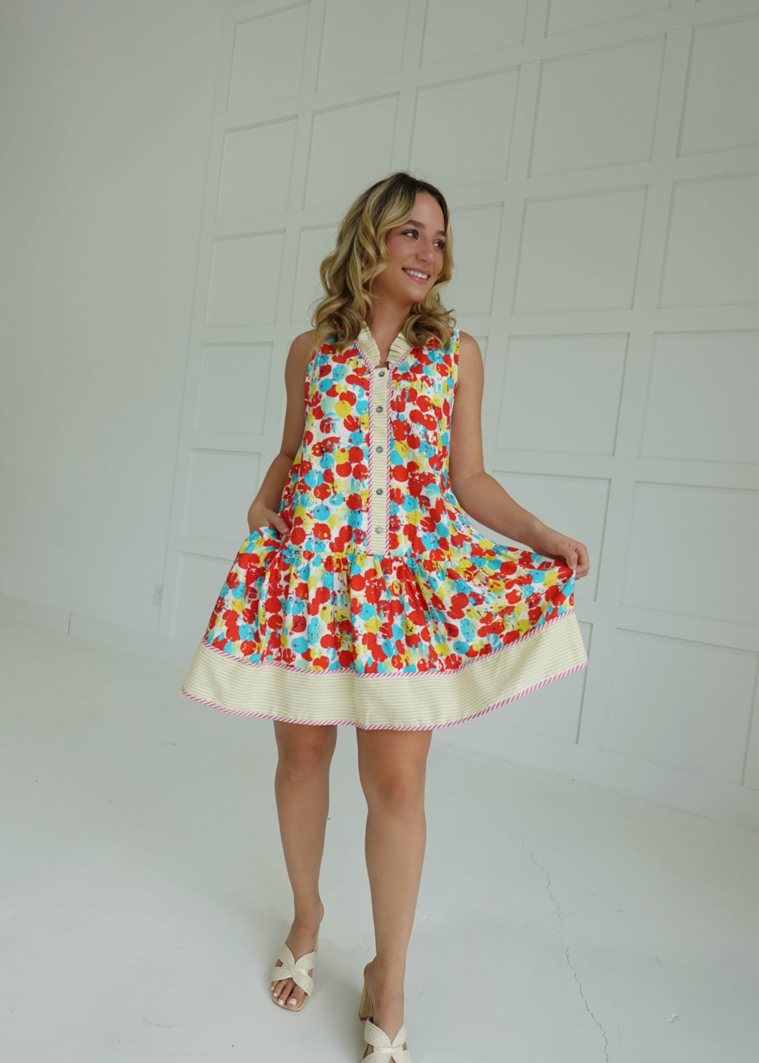 Miss Hospitality Mini Dress - Red