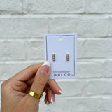 Screwback Stud Earrings - Vega