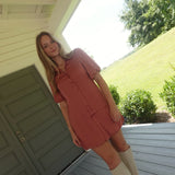 My Own World Mini Dress - Canyon Rose