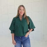The Perfect Look Top - Green