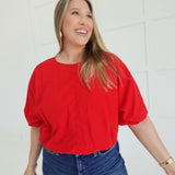 The In-Betweens Top - Red