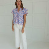 Dixieland Top - Blue