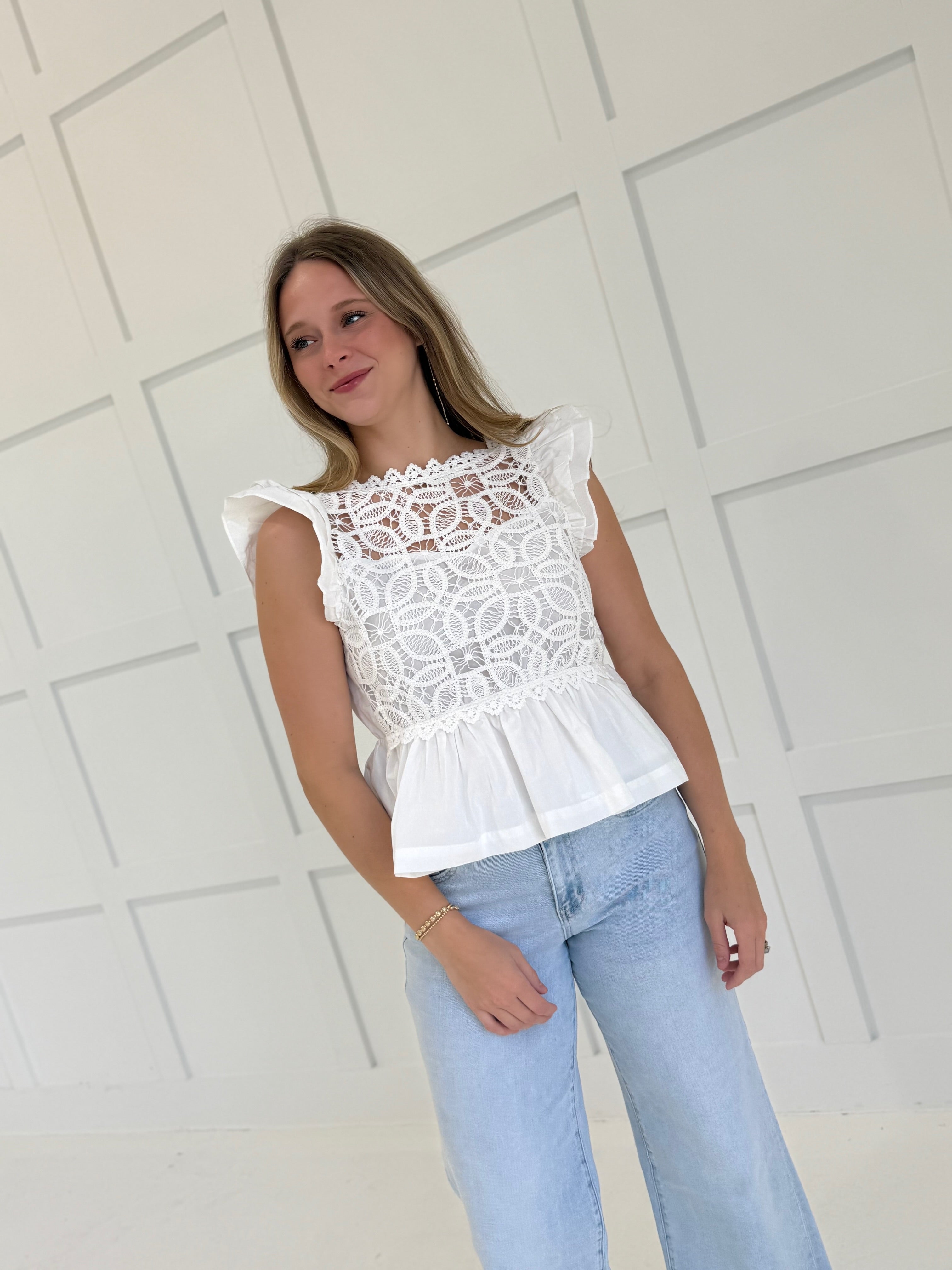 Deanna Crochet Blouse