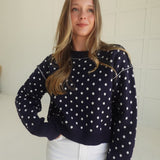 The Hooper Sweater - Navy