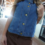 Aria Denim Vest