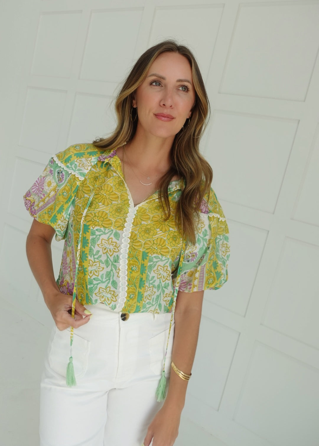 Maizy Multiprint Top