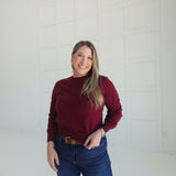 Cruiser Sweater - Burgundy