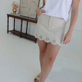 Clarity A-Line Mini Skirt