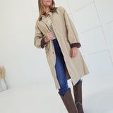 Up-State Trench Coat - Khaki