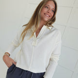 Give and Take Pullover - Cream