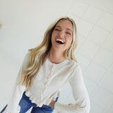 Ramsey Ruffle Sweater Top