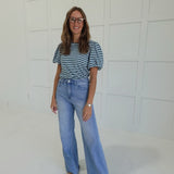 Summer Flare Top - Seafoam