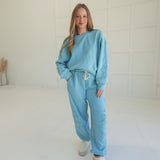 Stars Above Lounge Set - Sky Blue