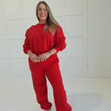 Stars Above Lounge Set - Red