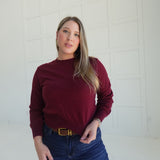 Cruiser Sweater - Burgundy