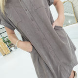 Fall Plea Mini Dress