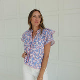 Dixieland Top - Blue