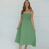 Cutting Ties Midi Dress