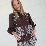 Aster Embroidered Set