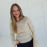 Calling Home Lace Top
