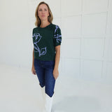 Love Grows Top - Green