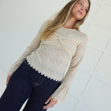 Calling Home Lace Top